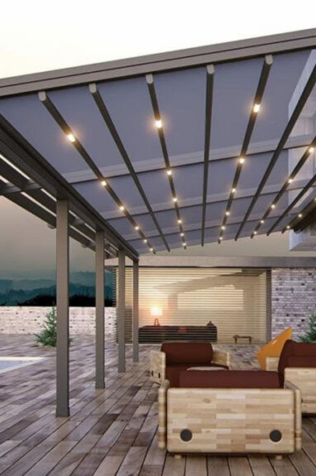 Melita Tente bioklimatik pergola